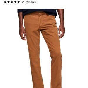 Tommy Hilfiger Men's Denton Slim Straight-Fit Corduroy Chino Pants